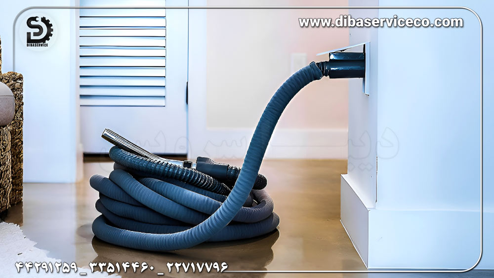 خدمات تخصصی دیبا سرویس در تعمیر جاروبرقی مرکزی: